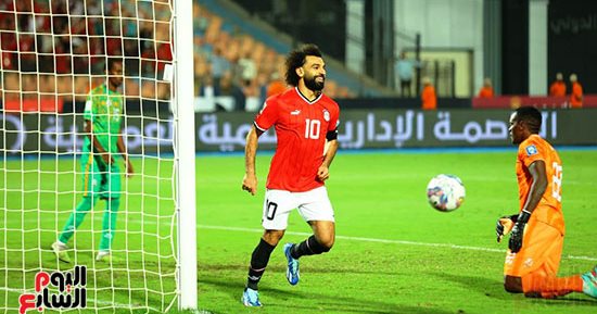 محمد صلاح يسجل الهاتريك الثاني له مع المنتخب الوطنى بعد غياب 10 أعوام  