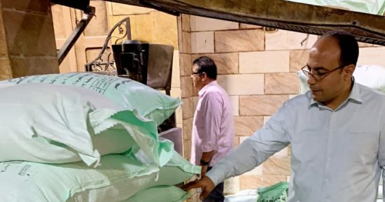 ضبط مخالفات تموينية فى حملة على المخابز بالدقهلية
