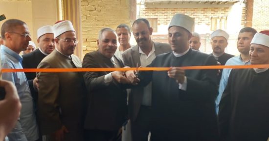 افتتاح مسجدين بصفط راشين وكفر بني علي فى بنى سويف 