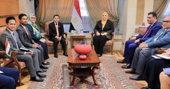 وزيرة التضامن تستقبل سفير ماليزيا بالقاهرة لبحث سبل إيصال المساعدات لغزة