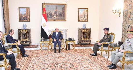 الرئيس السيسى يطّلع على نتائج جولة وزير القوات المسلحة الفرنسى لتهدئة الأوضاع فى المنطقة.. إنفوجراف