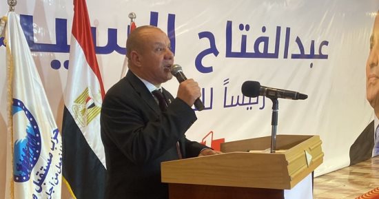أمين تنظيم مستقبل وطن بالبحر الأحمر: تأييد الرئيس السيسي شهادة على إنجازاته
