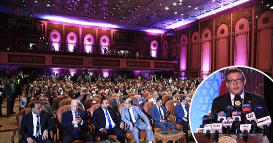 المرشح الرئاسى حازم عمر فى أول مؤتمر انتخابى: أستهدف خفض البطالة لـ 6% وحل مشكلات مصر.. وحملته الانتخابية ردا على "اليوم السابع": جهزنا خطة لاستثمار الـ100 دقيقة الممنوحة من المتحدة.. ونحشد للمشاركة بالانتخابات