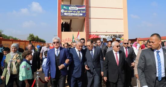 وزير التعليم من الشرقية: افتتاح مدارس جديدة يعكس التزامنا بتقديم تعليم جيد