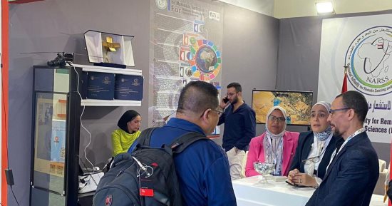 الهيئة القومية للاستشعار من البُعد وعلوم الفضاء تشارك في معرض Cairo ICT23