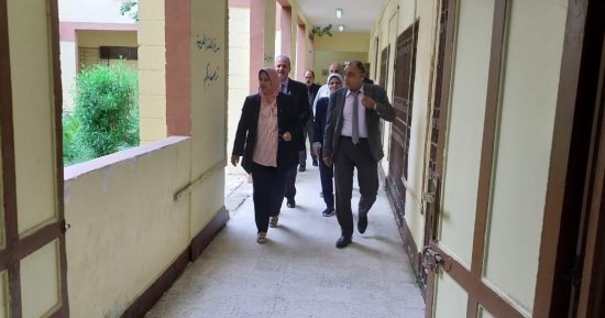 لجان لمتابعة سير العملية التعليمية بمدارس إدارة الهرم التعليمية