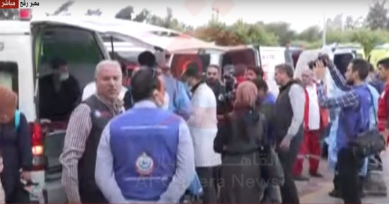 "القاهرة الإخبارية": معبر رفح يستقبل الأطفال الخدج الفلسطينيين من قطاع غزة 