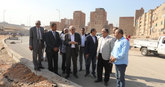 محافظ الجيزة يتفقد أعمال تطوير محيط محورى 26 يوليو وكمال عامر.. صور