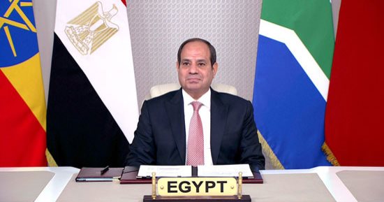 الرئيس السيسى: مصر فتحت معبر رفح منذ اللحظة الأولى لإدخال المساعدات لغزة