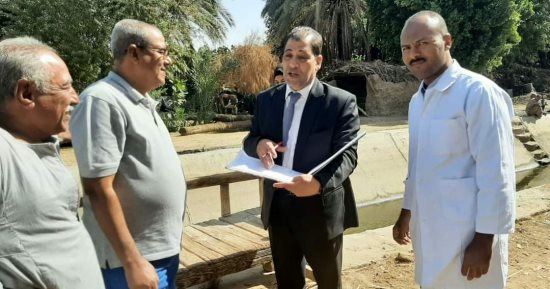 أول جولة لمدير بيطرى الأقصر الجديد داخل مجازر إسنا .. صور