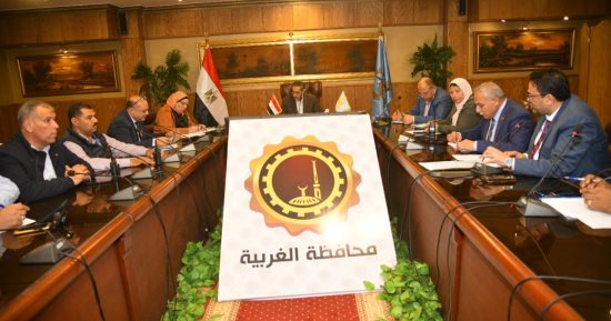 محافظ الغربية يناقش مستجدات تجهيز المقرات الانتخابية استعدادا لانتخابات الرئاسة