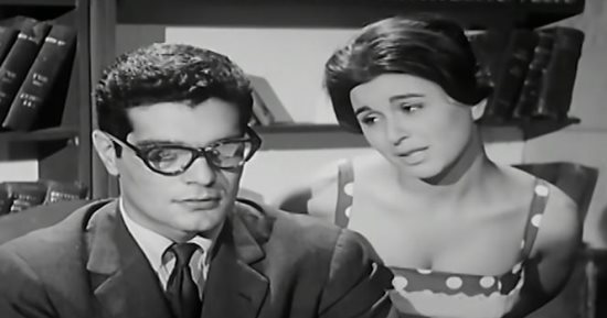 سر غضب يوسف وهبى من عمر الشريف وهند رستم فى "إشاعة حب"