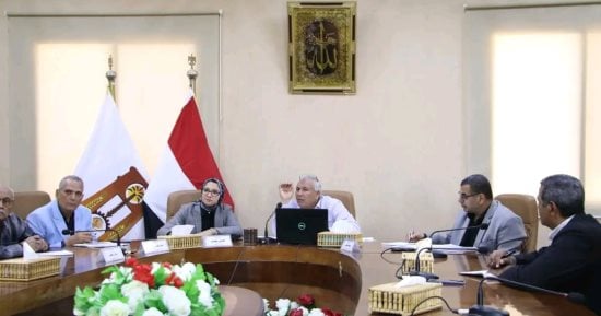 محافظ الوادى الجديد يوجه بإحالة أى مخالفة تسبب عجز السلع التموينية للنيابة