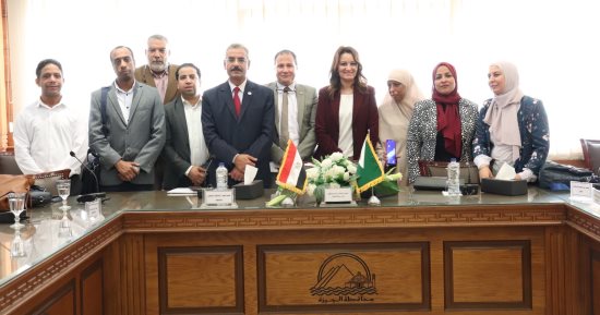 جامعة حلوان تشارك فى الاجتماع التنفيذى الدورى للمشروع القومى لمحو الأمية