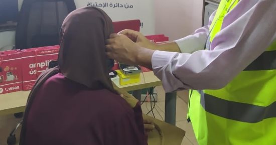 تسليم سماعات طبية لذوى الهمم بقرى ونجوع محافظة الفيوم 