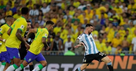 الشغب يسيطر على شوط أول سلبى بين البرازيل ضد الأرجنتين بتصفيات المونديال