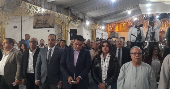 انطلاق المؤتمر الانتخابى للمرشح الرئاسى فريد زهران بإدفو.. صور