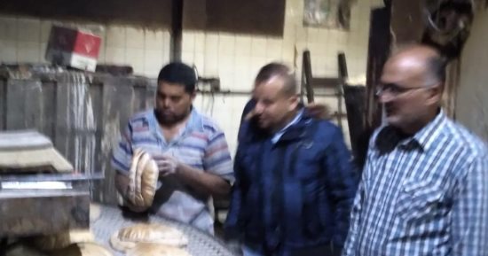 تحرير 22 محضرا متنوعا ضد أصحاب المخابز المخالفة فى بيلا بكفر الشيخ