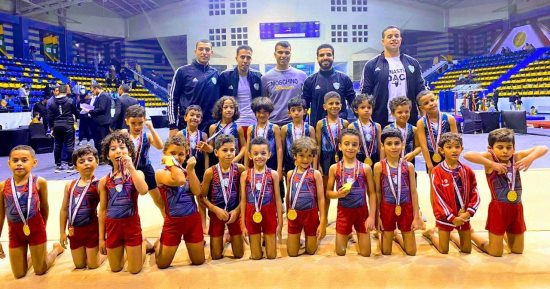 يامن أشرف بطل الجمهورية في الجمباز