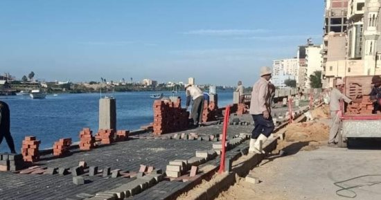 محافظ الدقهلية يكلف مدير إدارة المشروعات بمتابعة أعمال الممشى السياحى الجديد