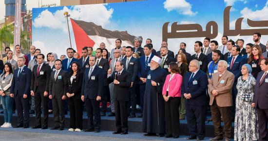 الرئيس السيسى: قابضون على أمننا القومى المقدس.. والسلام خيار الإنسانية