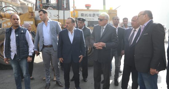 محافظ الجيزة: الدفع بالمعدات والأوناش اللازمة لرفع كوبرى مشاة شارع أحمد عرابى..فيديو