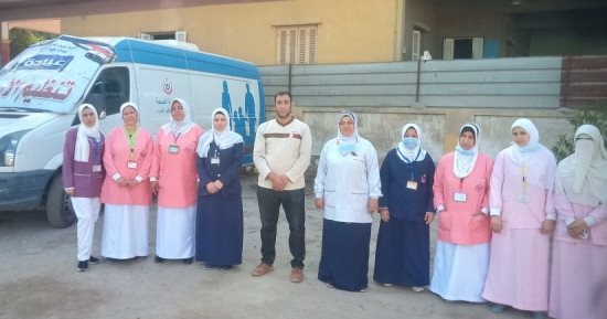 حياة كريمة ببنى سويف.. الكشف وتوفير العلاج لـ1900 مواطن فى النويرة.. صور