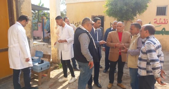 مياه الشرب بالجيزة تنظم قافلة مائية بمدينة الحوامدية