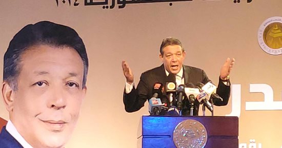 المرشح الرئاسى حازم عمر يتعهد بمواجهة مشاكل المحليات خلال عامين