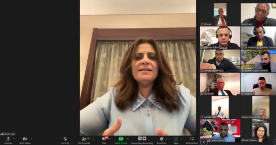 الانتخابات الرئاسية 2024.. وزيرة الهجرة تلتقى أقطاب الجاليات المصرية من 30 دولة أوروبية عبر فيديوكونفرانس.. سها جندى: المصريون بالخارج على أعتاب لحظة تاريخية لاختيار ربان سفينة الوطن.. وواثقة من المشاركة بكثافة
