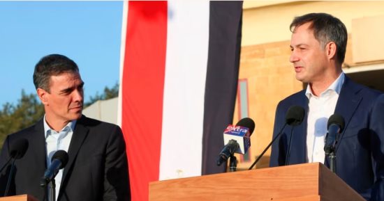 الاحتلال يهدم الجسور مع أوروبا لرفضهم مجازر غزة.. صحيفة: تصاعد التوتر بين مدريد وتل أبيب بعد  انتقادات رئيس حكومة إسبانيا.. وهجوم رئيس الوزراء البلجيكى يحرج إسرائيل.. ولوكسمبورج تطالب بالمحافظة على المساعدات