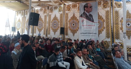 حزب مصر الحديثة بسوهاج ينظم مؤتمرًا لدعم الرئيس عبد الفتاح السيسي.. صور
