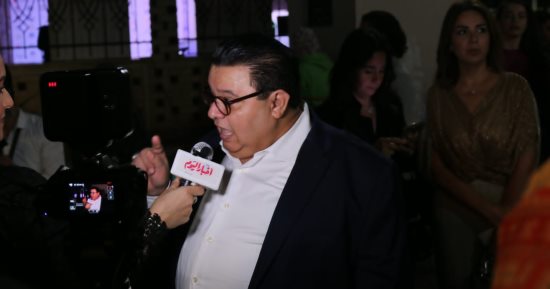 نادر عباسى وميمى جمال وسميحة أيوب فى مراسم افتتاح مهرجان شرم الشيخ للمسرح الشبابى