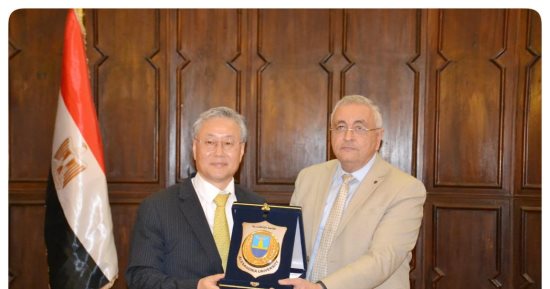 سفير كوريا الجنوبية يزور جامعة الإسكندرية لبحث سبل التعاون الأكاديمي 