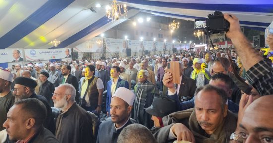 أبناء الأقصر يعلنون فى مؤتمر جماهيرى دعم عبد الفتاح السيسي بالانتخابات
