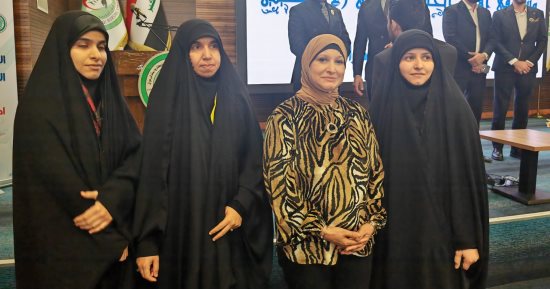 نقيب التمريض تستعرض خطة تطوير المهنة بالمؤتمر العلمى الدولى بالعراق