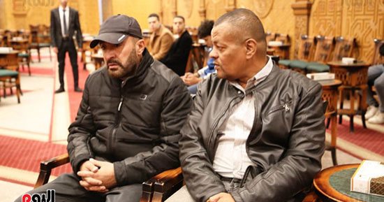 بدء عزاء الراحل طارق عبد العزيز وأحمد السقا أول الحاضرين  