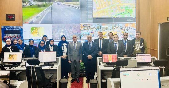 الوطنية للطوارئ بالإسماعيلية تشارك في تشغيل مركز السيطرة بالتنمية المحلية
