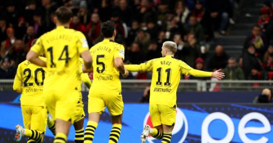 بوروسيا دورتموند يكتسح ميلان بثلاثية ويتأهل لثمن نهائي دوري الأبطال.. فيديو