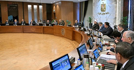 بدء اجتماع مجلس الوزراء بالعاصمة الإدارية الجديدة