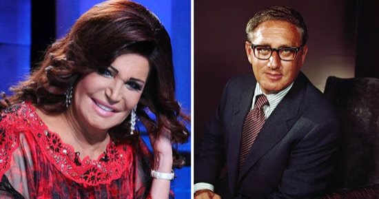 نجوى فؤاد لـ اليوم السابع: هنرى كيسنجر كان مجرد مُعجب وتزوج امرأة تشبهنى 