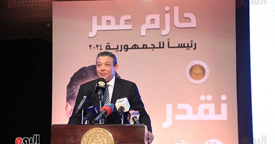 مع بدء التصويت.. المرشح الرئاسي حازم عمر: اللهم لا تخيب آمالنا