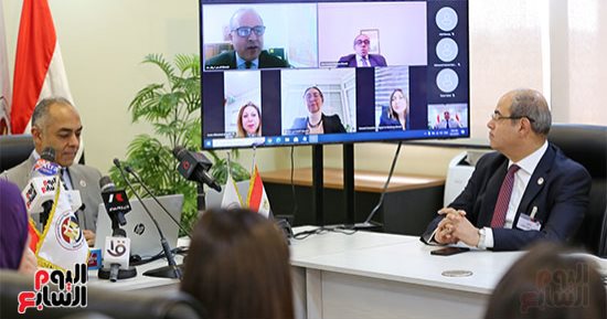 بدء المؤتمر الصحفي للهيئة الوطنية للانتخابات لمتابعة تصويت المصريين بالخارج