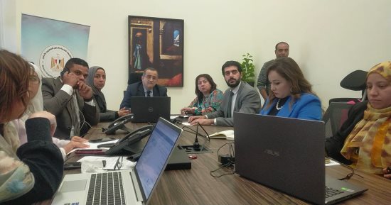 وزارة الهجرة تتواصل مع الجاليات المصرية لمتابعة الانتخابات الرئاسية.. صور