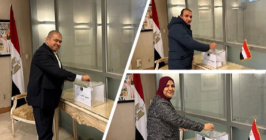 قطار انتخابات الرئاسة 2024 يصل لسفارات مصر بآسيا.. بدء الاقتراع فى اليابان والصين والكوريتين.. تزايد الإقبال فى سفاراتنا بماليزيا وهونج كونج.. وأعلام مصر تزين المشهد.. والبعثات الدبلوماسية تواصل تقديم التسهيلات