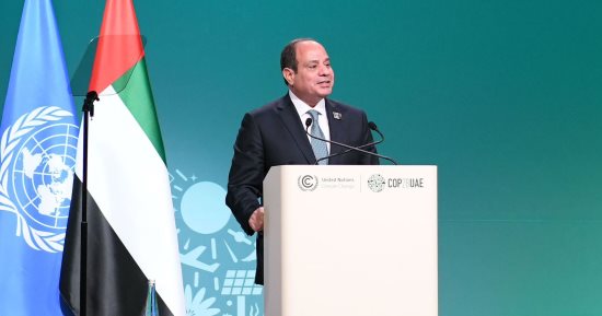 الرئيس السيسى: أنشأنا خلال قمة شرم الشيخ صندوق تمويل لمواجهة أضرار المناخ
