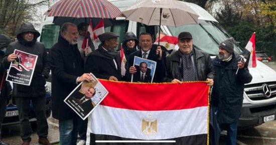 استمرار توافد المصريين بالنمسا للإدلاء بأصواتهم رغم سوء الأحوال الجوية