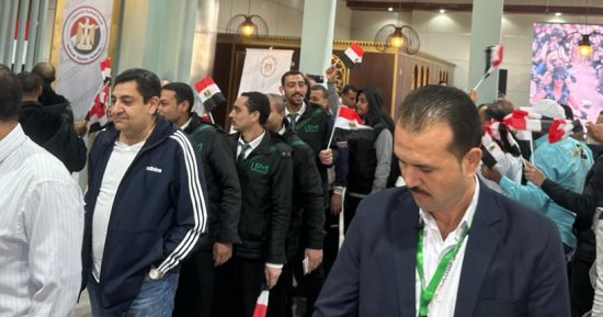 انتخابات الرئاسة.. مشاركة كثيفة للمصريين فى الكويت بعمليات التصويت.. صور