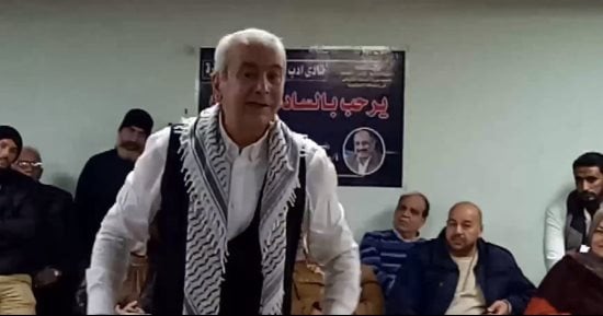 غنام غنام فى أيام قرطاج المسرحية بالعرض الفلسطيني "بأم عيني 1948"