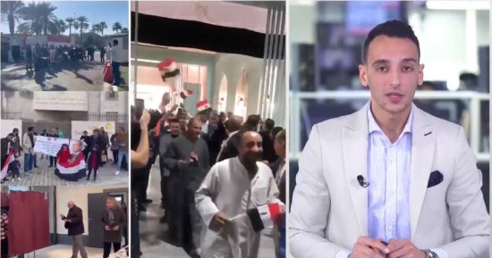 المصريون بالخارج يدلون بأصواتهم فى انتخابات الرئاسة لليوم الثانى.. فيديو